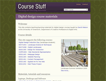 Tablet Screenshot of coursestuff.co.uk